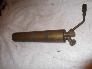Messing Goss Acetylen Vintage Sanitär Fackel Soldat - Bild 1 von 2