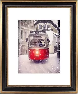 16X20 Picture Frame with Mat for 11X14 Photo or Display Poster Frame - Picture 1 of 4