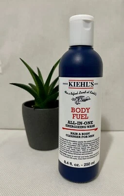 Kiehl's Body Fuel All-in-One Energizing Body Wash & Shampoo for Men - New 250ml  - Image 1 of 2