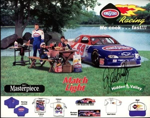 Robert Pressley Kingsford Racing Signed Hero Card - Picture 1 of 2