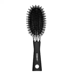 Conair Travel Sized Detangling Cushion Hair Brush - All Hair - Black 7 in - Picture 1 of 3