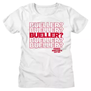 Damen-T-Shirt Ferris Bueller's Day Off Film Bueller Repeat Matthew Broderick - Bild 1 von 3
