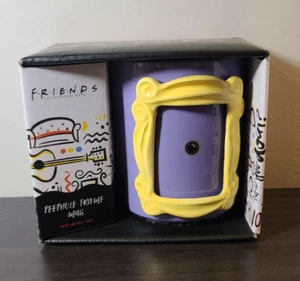FRIENDS TV Show Monica's Door Peephole Frame Mug New In Box - Add Your Own Pic - Picture 1 of 5