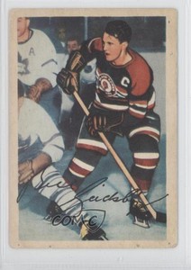 1953-54 Parkhurst Bill Gadsby #76 HOF