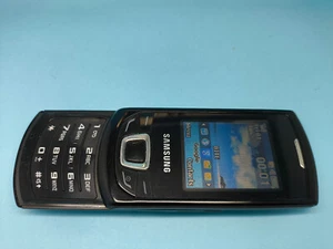 Samsung E2550 Monte Slider Black Unlocked Slider Phone - Picture 1 of 7