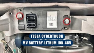 OEM 2024 Tesla Cybertruck MV Low Voltage LITHIUM ION Battery 48V1679931-00-F - Picture 1 of 7