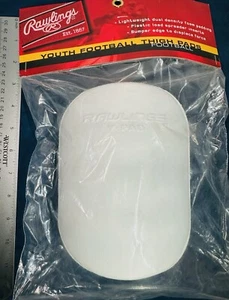 Rawlings Youth Boys Football Thigh Pads 2 Pack 7" x 5 1/4" White YPTP (G) - Picture 1 of 5
