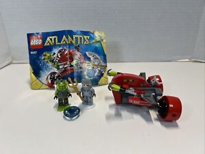 LEGO Atlantis: Wreck Raider (8057) 100% Complete With Manual & Minifigures