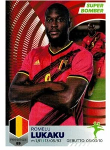CALCIATORI UNICI FIGURINA N. 83 ROMELU LUKAKU (BELGIUM) PANINI ITALIA 2021 VEGE' - Imagen 1 de 3
