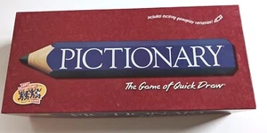 Pictionary The Game Of Quick Draw Hasbro 1993, 2000 Edition PreOwned  - Picture 1 of 5