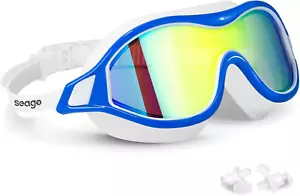 Swim Goggles No Leaking Anti-Fog Pool Goggles Swimming Goggles for Adult Men Wom - Picture 1 of 12