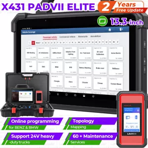 LAUNCH X431 PAD VII PAD7 ELITE PRO OBD2 Diagnostic Device ECU Programming Coding - Picture 1 of 14