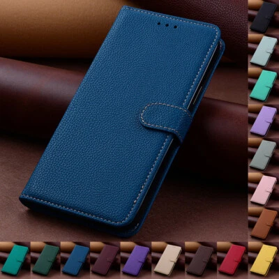 For Motorola G84/G14/G13/E13/Edge40 Neo 5G Luxury Leather Wallet Flip Cover Case - Image 1 of 4