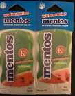 Mentos Pure Fresh Car Home Air Fresheners WATERMELON SCENTS- LOT OF 2