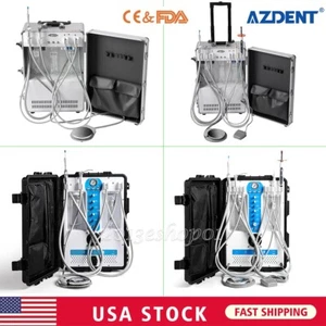 FDA CE Portable Dental Delivery Unit Air Compressor Suction Scaler Curing Light - Picture 1 of 49