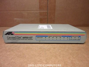 Micro hub / répéteur Allied Telesyn CentreCOM MR815T 10 bases 8 ports - EXCL PSU - Photo 1/3
