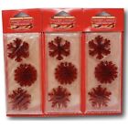 Lot of 3 Yankee Candle Sparkling Cinnamon Scented Snowflakes Lot of 3 Christmas