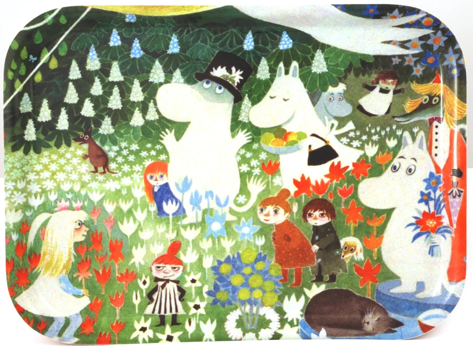 Moomin Birch Tray Dangerous Journey Optodesign 27 x 20 cm - Image 1 of 1