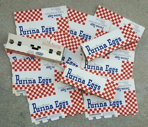 10 CAJAS DE HUEVOS RALSTON PURINA VINTAGE AÑOS 40 - NUEVO STOCK ANTIGUO - 10 EN TOTAL - Imagen 1 de 12
