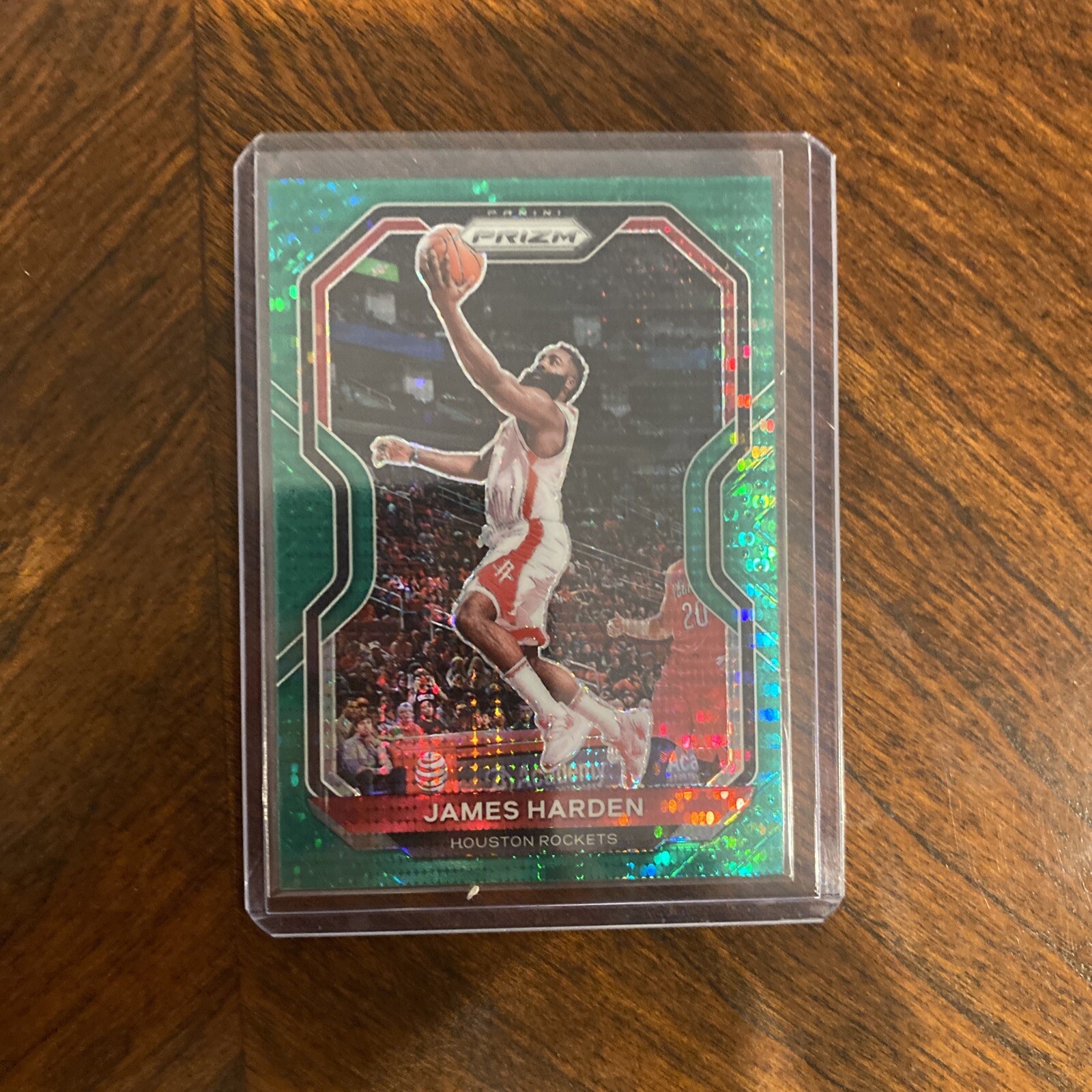 2020-21 Prizm James Harden SSP Green Pulsar #11/25