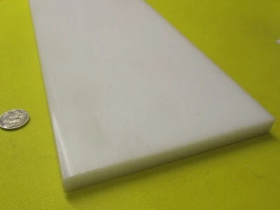 Delrin Acetal Bar 1/2" (.500") Thick x 5.00" Wide x 48" Long White - Image 1 of 4