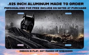BATMAN DARK KNIGHT LICENSE PLATE FOR AUTO 12X6 ALUMINUM - Picture 1 of 1