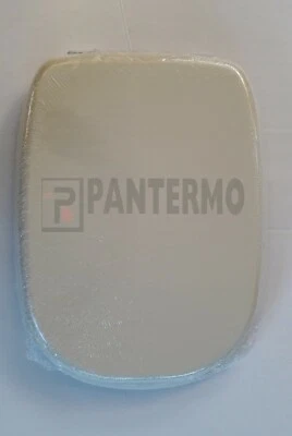 SEDILE WC LEGNO COPRIWATER TESI IDEAL STANDARD / PIENZA SENESI CHAMPAGNE M0200A1 - Immagine 1 di 4