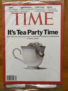 Time Magazine 2010 It’s Tea Party Time Erdogan Unite Turkey START Nukes NEW SEAL - Picture 1 of 2