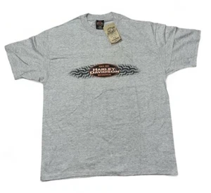 Vtg NOS 1998 Harley Davidson Tire Tread Logo Anchorage Alaska T-Shirt XL NWT - Picture 1 of 10
