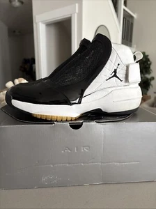 Nike Mens Air Jordan 19 Retro XIX (White/Flint Grey) Shoes Size 9.5 Original Box - Picture 1 of 12
