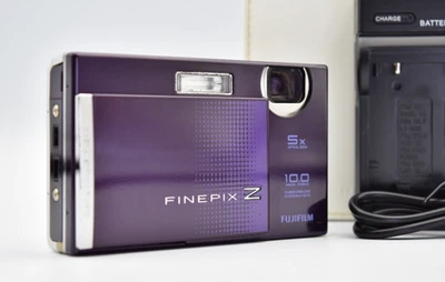 ⏯️[Excellent+5] FUJIFILM FinePix Z250fd Purple Compact Digital Camera From Japan - Image 1 of 4