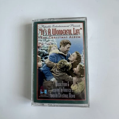 It's A Wonderful Life The Christmas Album 1994 Movie Soundtrack Cassette Tape - Image 1 of 4