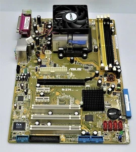 ASUS M2N Rev. 1.02G, SCHEDA MADRE, CPU ATHLON 64 LE-1640, DDR2 800 1GB RAM. - Afbeelding 1 van 6