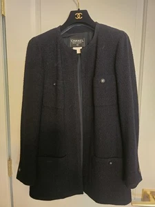 Chanel Vintage Navy Suit - Picture 1 of 14
