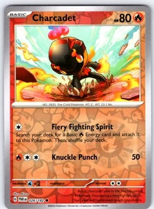 Charcadet - Common SV04: Paradox Rift Reverse Holo 026/182 LP - Picture 1 of 2