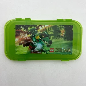 Lego Chima Minifigure Storage Case Green Small 3 Compartments USA - Picture 1 of 9