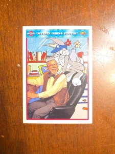 1992 Upper Deck Comic Ball 3 Chuck Jones #98 Bugs Bunny Dodgers Looney Tunes - Imagen 1 de 3