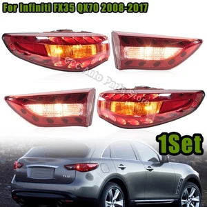 1Set For Infiniti FX35 QX70 2008-2017 Tail Light Assembly Turn Signal Light - Picture 1 of 22