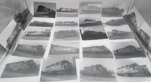 24 Photos Vintage Trains Locomotives Engines IN, Oh G.A. McKay 1977-1999 - Picture 1 of 17