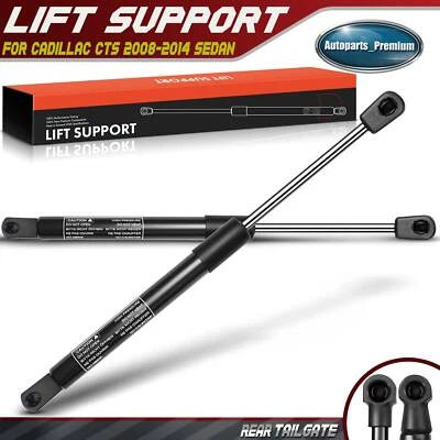 2x Soportes de elevación de maletero trasero amortiguadores puntales para Cadillac CTS 2008-2014 2 puertas 4 puertas Foto 1 de 4