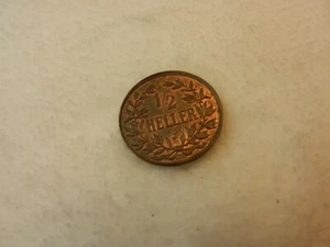 1906 J Deutsch-Ostafrika 1/2 Heller KM-6 rotbraune Oberflächen höhere Erhaltung vz+ - Bild 1 von 3