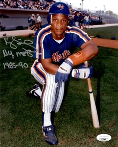 Darryl Strawberry autographed signed 8x10 photo MLB New York Mets JSA Strawman - Picture 1 of 1