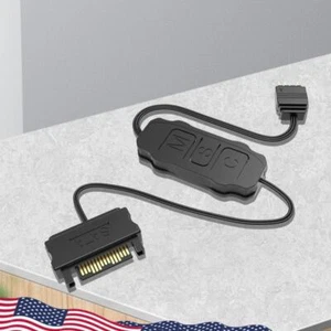 Mini Adapter Controller  RGB Sync Controller Cable for PC Fan Light Strip - Afbeelding 1 van 18