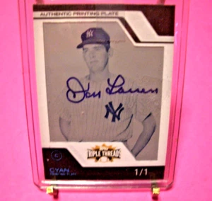 Don Larsen - Carta Targa Stampa 1/1 Topps 2008 # 45 - Autografo - Foto 1 di 12