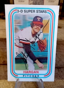 1976 Kellogg's 3-D Super Stars / STEVEN HARGAN #1 Short Print / No Cracks - Bild 1 von 2