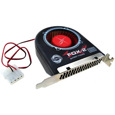 PCIe Cooler Cooling Fan GPU HDD Hot Air Extractor Ventilation Blower ATX Mount - Image 1 of 4