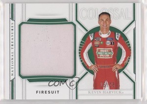2021 Panini National Treasures Colossal Race Used Firesuits /25 Kevin Harvick