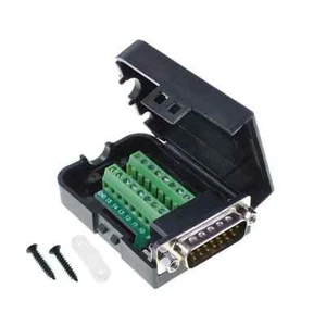 D-sub DB15 Breakout Board Connector 15-pin 3-row Male Port Solderless - Bild 1 von 4