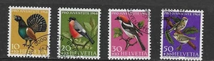 Switzerland 1968 Pro Juventute - Birds Used (1) - Picture 1 of 1