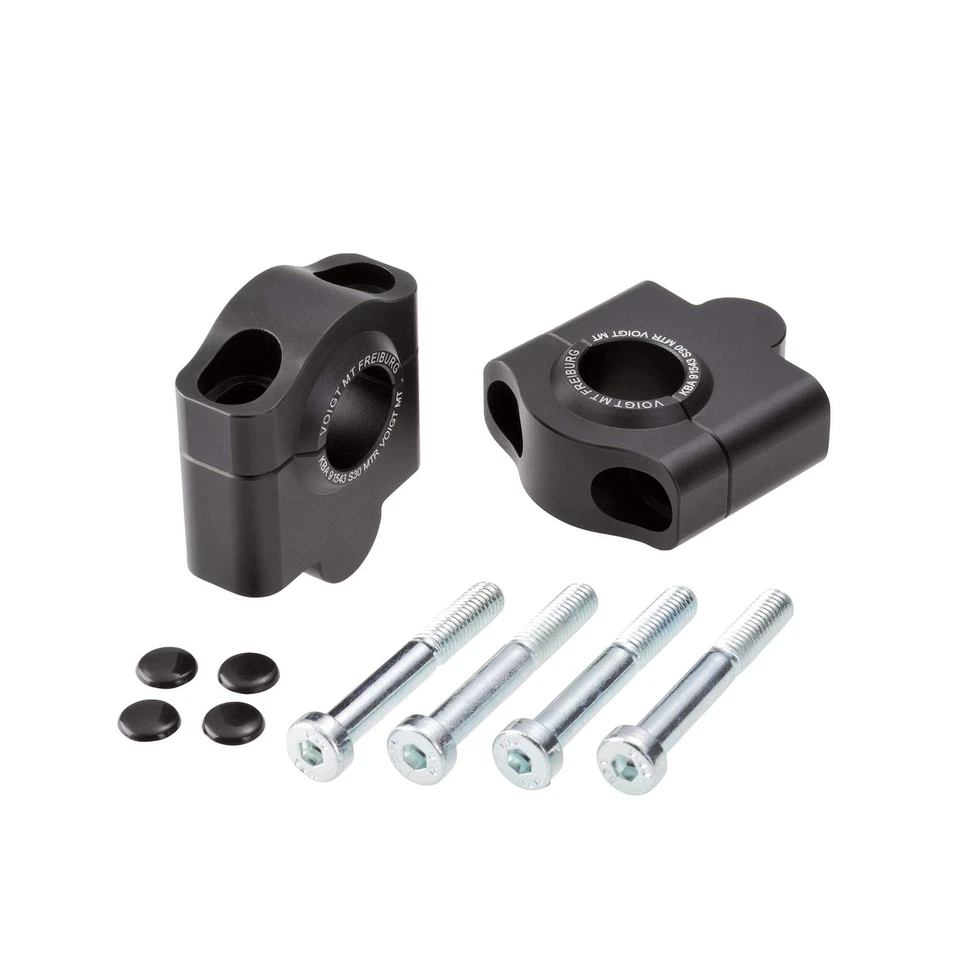 Lenkererhöhung 30mm schwarz für Kawasaki KLE 500 (97-03) LE500A7-13 - Imagem 1 de 1